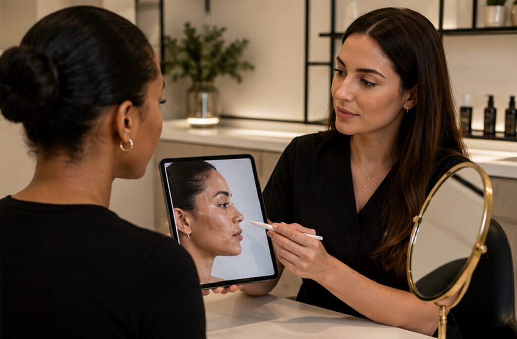 Non-Surgical Jawline Sculpting UK: Fillers, Fat Dissolving & What's Possible | Crystalline Clinic